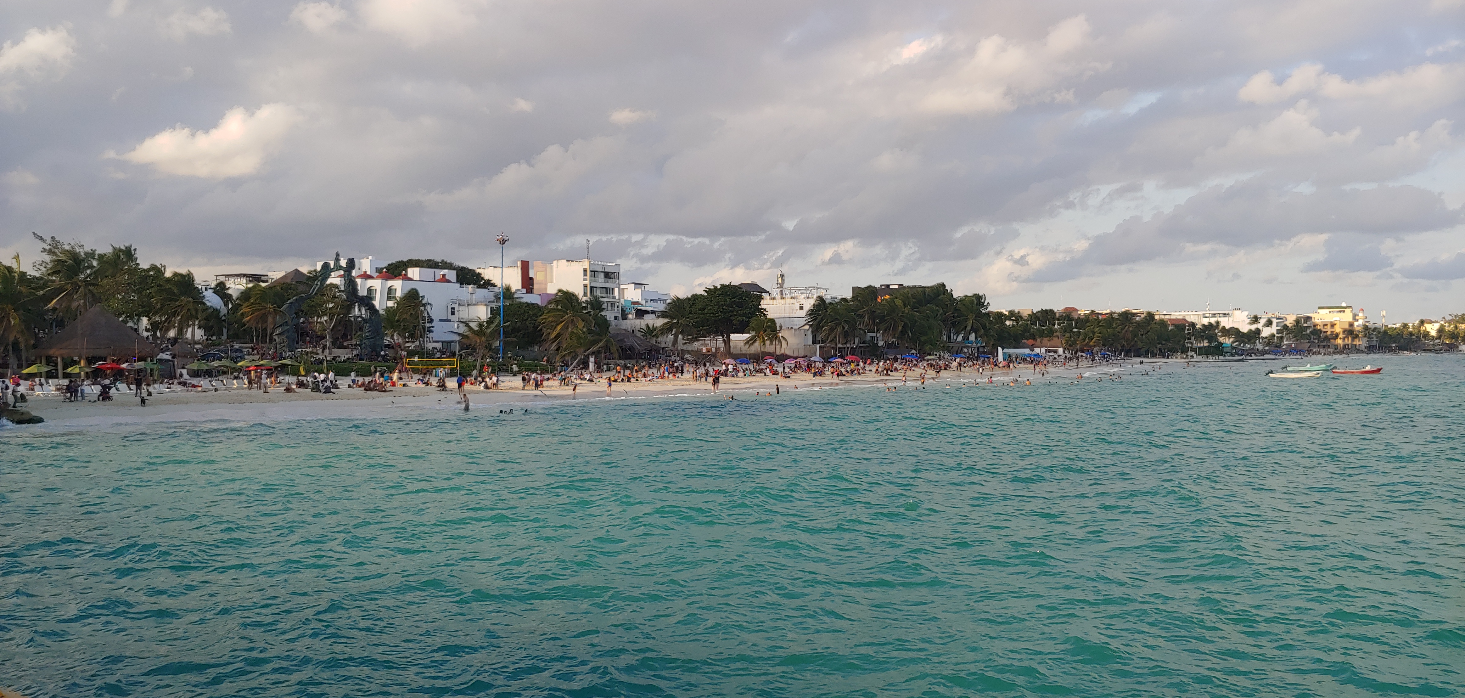 Beach in Playa del Carmen